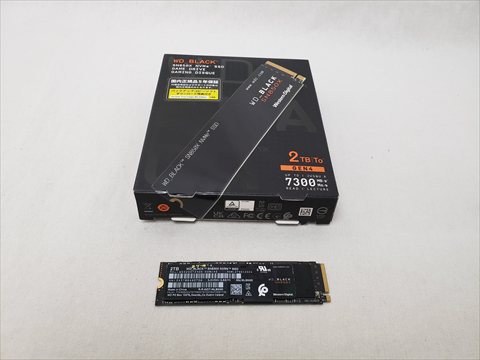 WD Black SN850X WDS200T2X0E 各サイトで併売につき売切れのさいはご容赦願います。