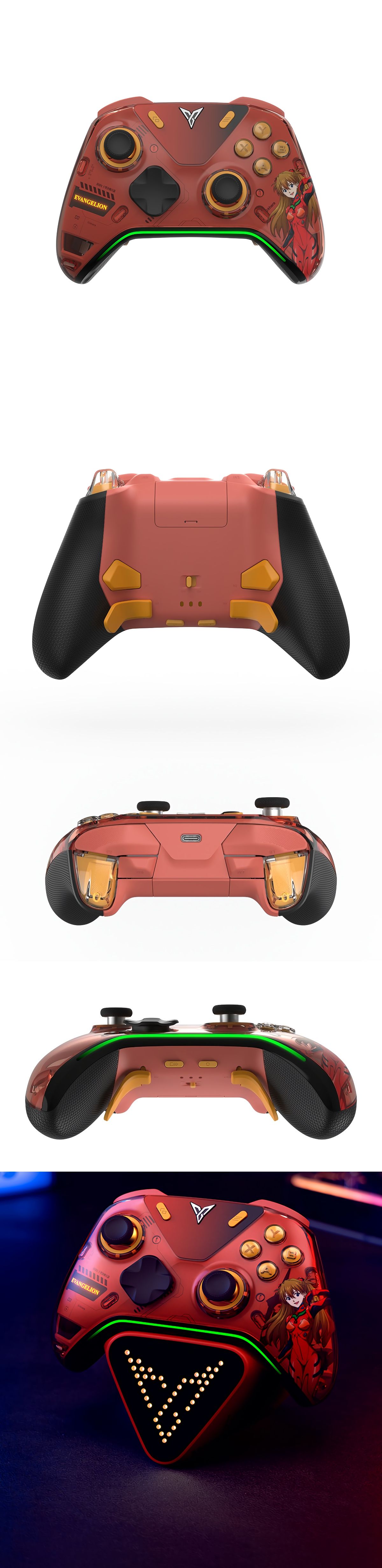 Apex5 エヴァコラボ アスカモデル コントローラー Flydigi FLYDIGI | APEX5-EVA - 株式会社サイズ