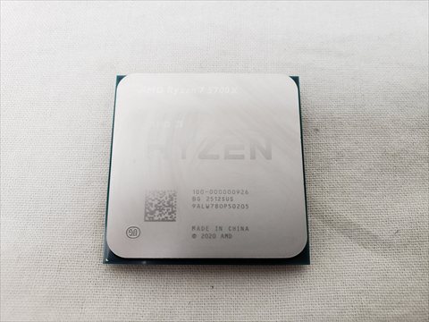 Ryzen 7 5700X バルク (8C/16T、3.4GHz(最大4.6)、65W、L3 Cache 32MB
