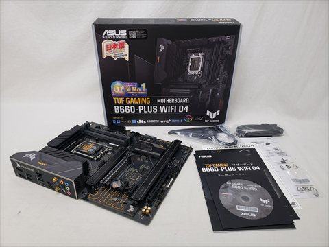 TUF GAMING B660-PLUS WIFI D4 各サイトで併売につき売切れのさいはご容赦願います。
