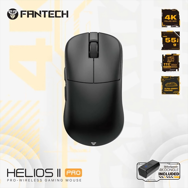 Fantech HELIOS Ⅱ PRO 4K Plain Black