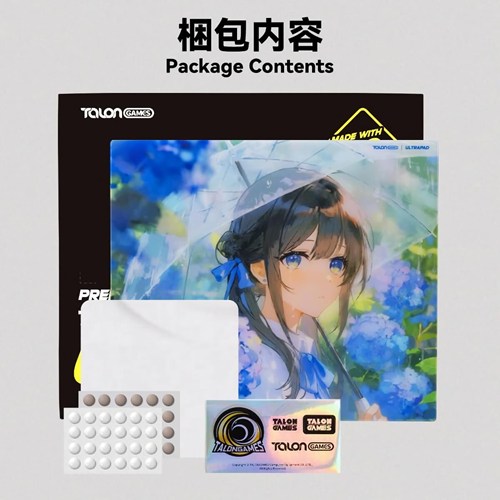 TALONGAMES ガラスマウスパッド ULTRAPAD P2 渚 TALONGAMES ULTRAシリーズ P2 渚 ガラスマウスパッド 490x420x2．5mm