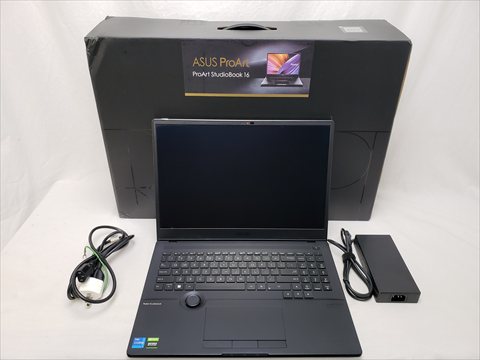 ProArt StudioBook 16 OLED H7600ZM-DB76 海外モデル/英語キー仕様 各サイトで併売につき売切れのさいはご容赦願います。
