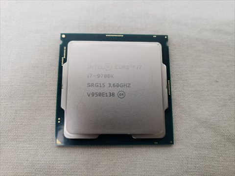 Core i7-9700K バルク (3.60GHz/ターボブースト時4.90GHz/8-core 8-thread/Total Cache 12MB/TDP95W/UHD Graphics 630) 各サイトで併売につき売切れのさいはご容赦願います。
