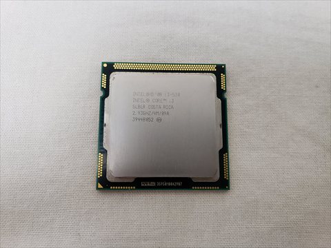 Core i3 530 バルク (2.93Ghz/Cache L2=256kB x2,L3=4MB/2-core 4-thread/GPU周波数733Mhz/TDP73W) 各サイトで併売につき売切れのさいはご容赦願います。