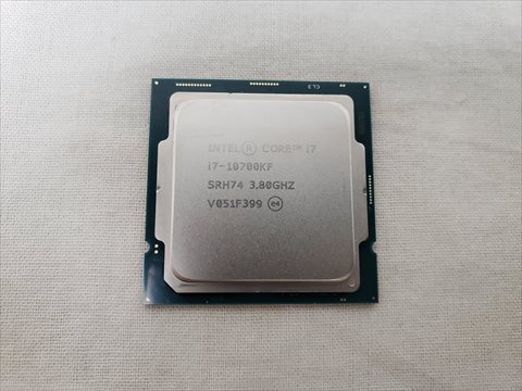 Core i7-10700KF バルク (3.8GHz/Turbo Boost 5.0GHz/MAX 5.1GHz/8-core 16-thread/Total Cache 16MB/TDP125W) 各サイトで併売につき売切れのさいはご容赦願います。