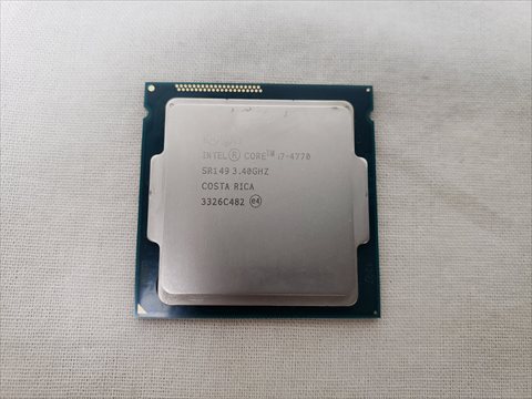 Core i7-4770 バルク (3.40GHz/ターボブースト時3.90GHz/4-core 8-thread/L2=256kB x4 L3=8MB/TDP84W) 各サイトで併売につき売切れのさいはご容赦願います。