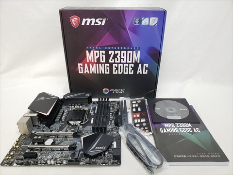 MPG Z390M GAMING EDGE AC 各サイトで併売につき売切れのさいはご容赦願います。
