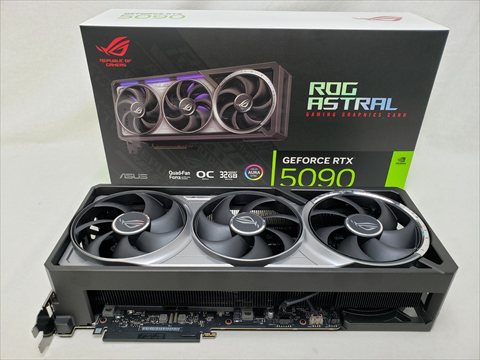 [保証確認] ROG-ASTRAL-RTX5090-O32G-GAMING 各サイトで併売につき売切れのさいはご容赦願います。