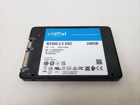 BX500 CT240BX500SSD1 各サイトで併売につき売切れのさいはご容赦願います。