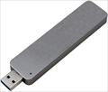 HDE-15 USB3.1Gen2対応 M.2 NVMe SSDケース