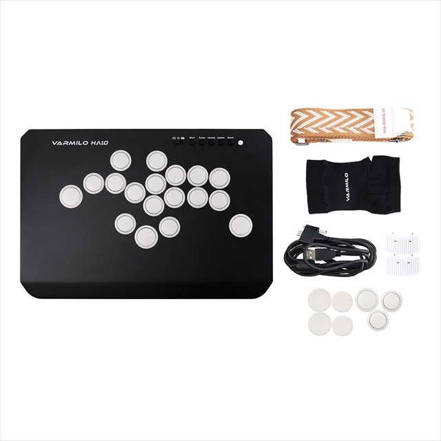 VARMILO HA10 Obsidian Black Leverless Arcade Controller for Fighting Games