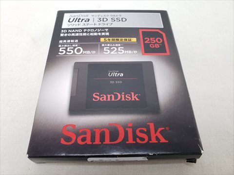 Ultra 3D SDSSDH3-250G 各サイトで併売につき売切れのさいはご容赦願います。
