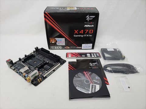 Fatal1ty X470 Gaming-ITX/ac 各サイトで併売につき売切れのさいはご容赦願います。