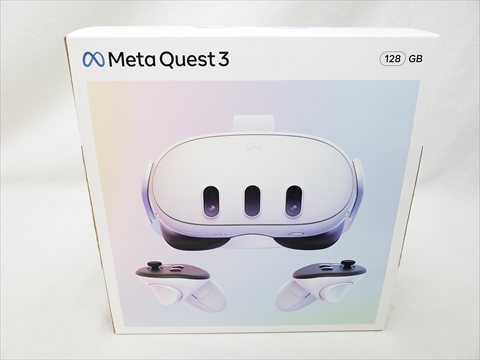 Meta Quest 3 128GB 899-00591-01 各サイトで併売につき売切れのさいはご容赦願います。