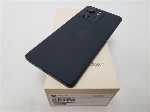 motorola edge 40 イクリプスブラック /PAY50000JP 【国内版 SIMFREE】 各サイトで併売につき売切れのさいはご容赦願います。