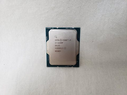 Core i3-12100F バルク (P-core 4(3.3GHz)/8スレッド/Single P Turbo(4.3GHz)/Smart Cache 12MB/TDP58W 各サイトで併売につき売切れのさいはご容赦願います。
