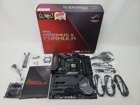 ROG MAXIMUS X FORMULA 各サイトで併売につき売切れのさいはご容赦願います。