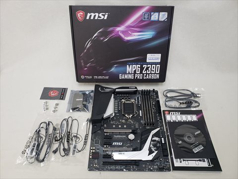 MPG Z390 GAMING PRO CARBON 各サイトで併売につき売切れのさいはご容赦願います。