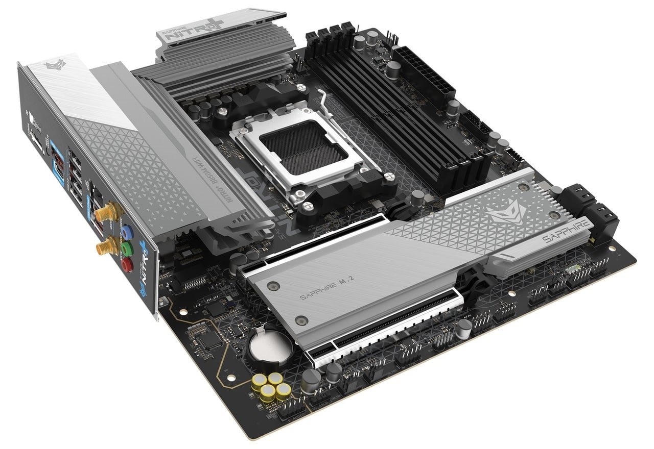 SAPPHIRE NITRO+ B850M WIFI (N-B850M/52123-01-40G) | MicroATX | AMD