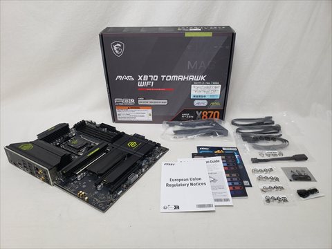 MAG X870 TOMAHAWK WIFI 各サイトで併売につき売切れのさいはご容赦願います。