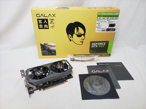 GF-GTX960-E4GB/OC2/SHORT 各サイトで併売につき売切れのさいはご容赦願います。