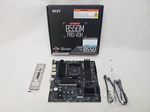 B550M PRO-VDH 各サイトで併売につき売切れのさいはご容赦願います。