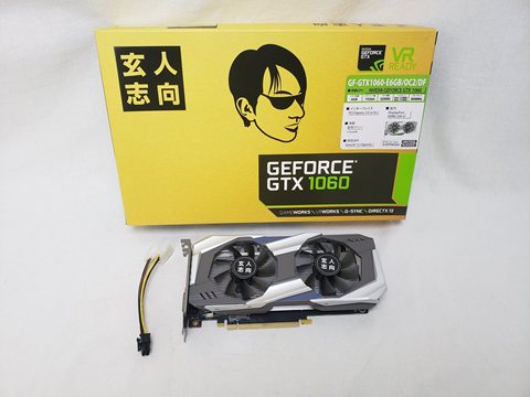 GF-GTX1060-E6GB/OC2/DF 各サイトで併売につき売切れのさいはご容赦願います。
