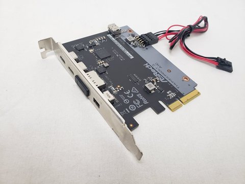 Thunderbolt 3 AIC 各サイトで併売につき売切れのさいはご容赦願います。