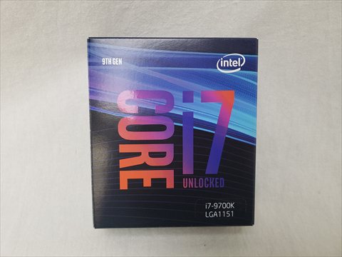 Core i7-9700K BOX (3.60GHz/ターボブースト時4.90GHz/8-core 8-thread/Total Cache 12MB/TDP95W/UHD Graphics 630) 各サイトで併売につき売切れのさいはご容赦願います。