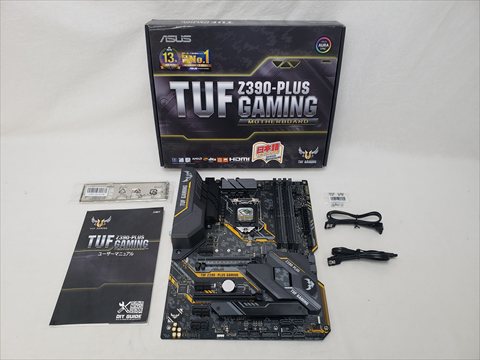 TUF Z390-PLUS GAMING 各サイトで併売につき売切れのさいはご容赦願います。