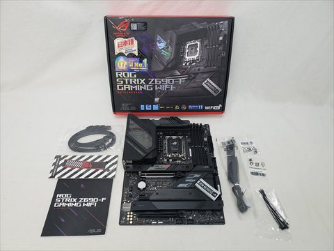 ROG STRIX Z690-F GAMING WIFI 各サイトで併売につき売切れのさいはご容赦願います。