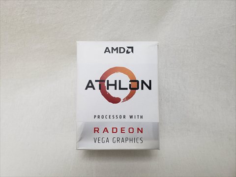 Athlon 200GE With Cooler (2-core 4-thread/3.2GHz/Total Cache 5MB/TDP35W/Radeon Vega3 Graphics) 各サイトで併売につき売切れのさいはご容赦願います。