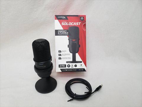 HyperX SoloCast USBスタンドアロンマイク 各サイトで併売につき売切れのさいはご容赦願います。