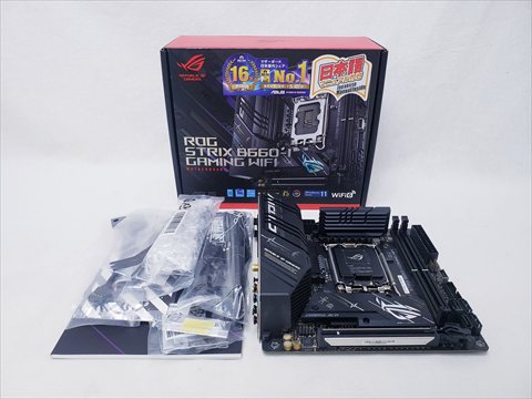ROG STRIX B660-I GAMING WIFI 各サイトで併売につき売切れのさいはご容赦願います。