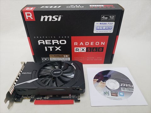 Radeon RX 560 AERO ITX 4G OC 各サイトで併売につき売切れのさいはご容赦願います。
