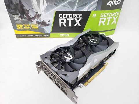 ZTRTX2060-6GGDR6AMP/ZT-T20600D-10M ZOTAC GAMING GeForce RTX 2060 AMP Edition 各サイトで併売につき売切れのさいはご容赦願います。