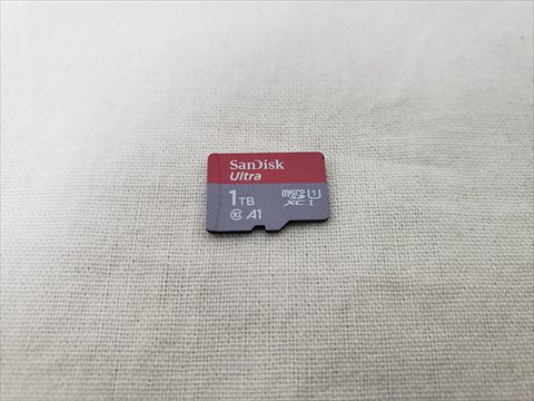 microSDXC カード 1TB Ultra 各サイトで併売につき売切れのさいはご容赦願います。