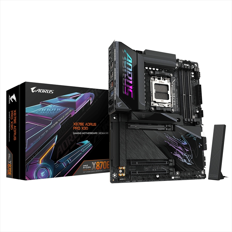 X870E AORUS PRO X3D | ATX | AMD SocketAM5 | マザーボード | PC