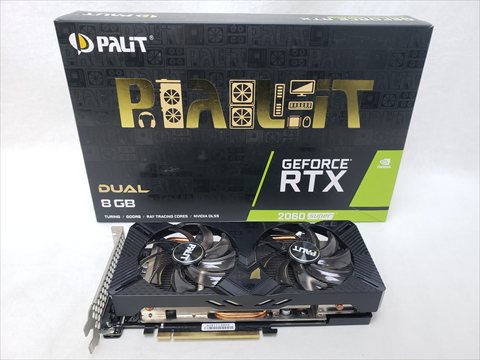 GeForce RTX 2060 SUPER DUAL 8GB /NE6206S018P2-1160A 各サイトで併売につき売切れのさいはご容赦願います。