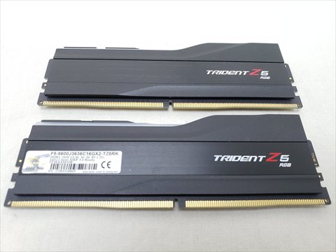 F5-5600J3636C16GX2-TZ5RK　★こちらのメモリだけでの販売はできません、PC（弊社組立）のご注文分の場合のみご購入いただけます。★ 各サイトで併売につき売切れのさいはご容赦願います。