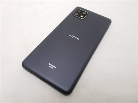SHG03 ブラック /AQUOS sense5G 【SIMロック解除品】 各サイトで併売につき売切れのさいはご容赦願います。