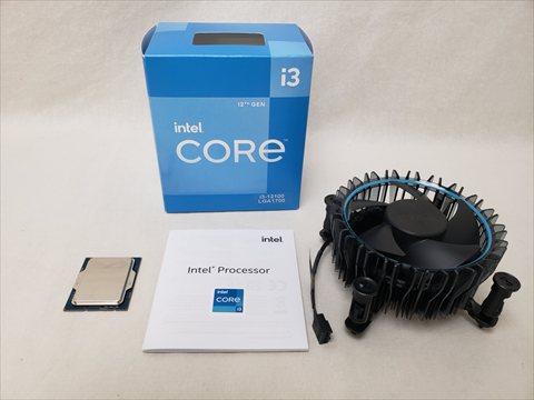 Intel Core i3-12100（本体のみ。ネコポス） Intel Core i3-12100 本体のみ ネコポス発送