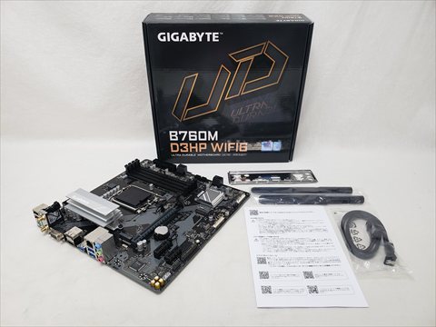 B760M D3HP WIFI6 各サイトで併売につき売切れのさいはご容赦願います。