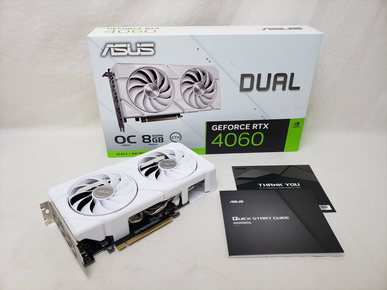 DUAL-RTX4060-O8G-EVO-WHITE 各サイトで併売につき売切れのさいはご
