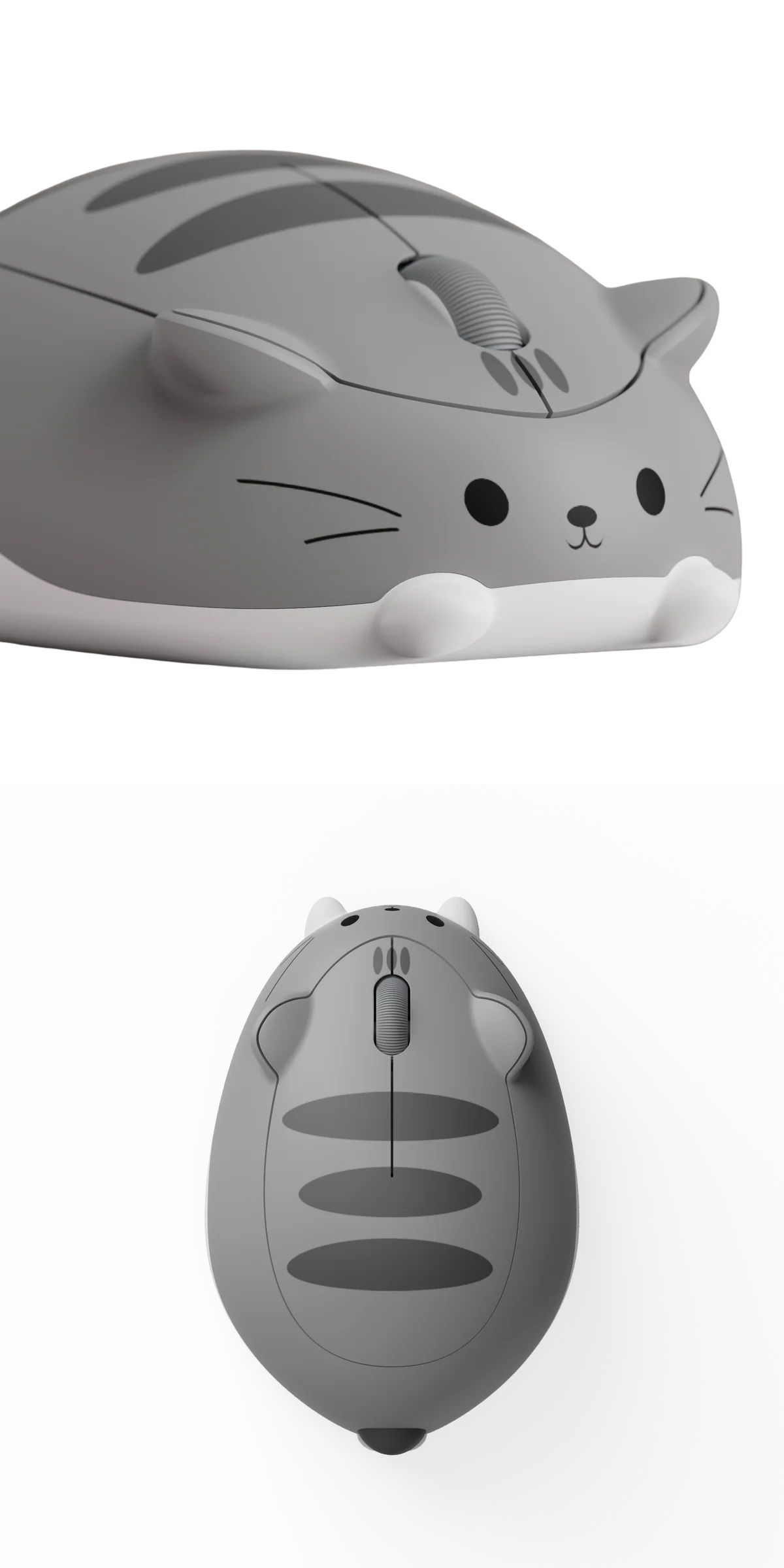 Akko 猫マウス サバトラ デュアルモード AKKO05-00001-GM | マウス