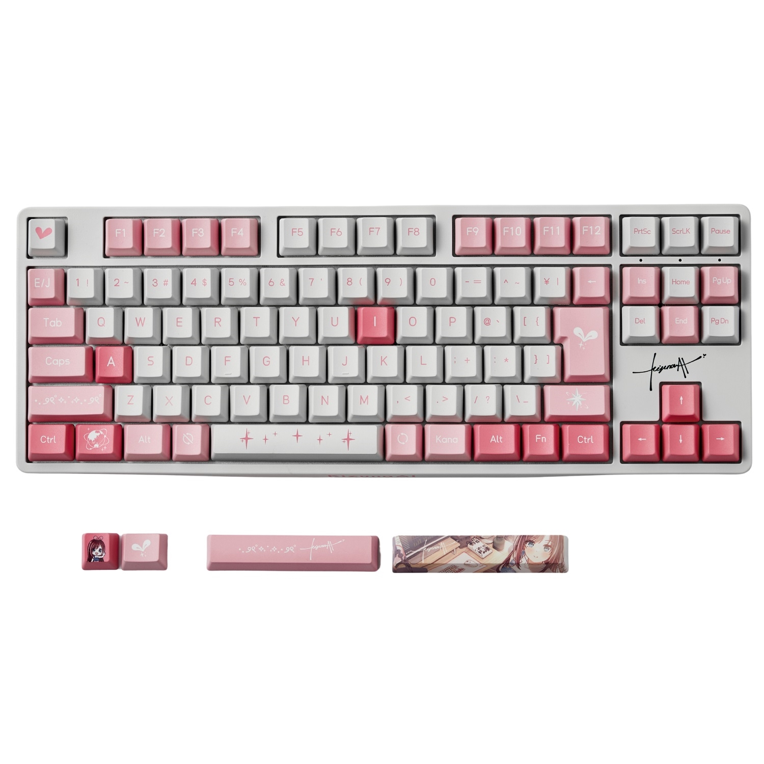 Akko FUN87 KizunaAI Premium Edition AKKO01-00027-PE | キーボード