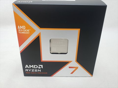 Ryzen7 9800X3D W/O Cooler (8C/16T、4.7Ghz(最大5.2)、120W、L2+L3 Cache 104MB、Radeon Graphics) 各サイトで併売につき売切れのさいはご容赦願います。
