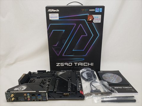 Z590 Taichi 各サイトで併売につき売切れのさいはご容赦願います。