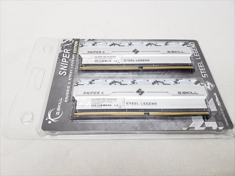 F4-3600C18D-32GSXAS SNIPER X STEEL LEGEND Edition 各サイトで併売につき売切れのさいはご容赦願います。